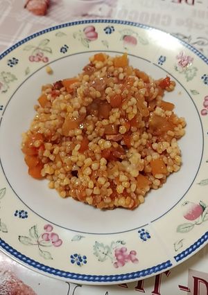 Tarhonyás lecsó 😋 recept fotója