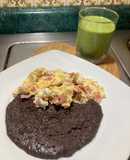 Huevos revueltos con jamón