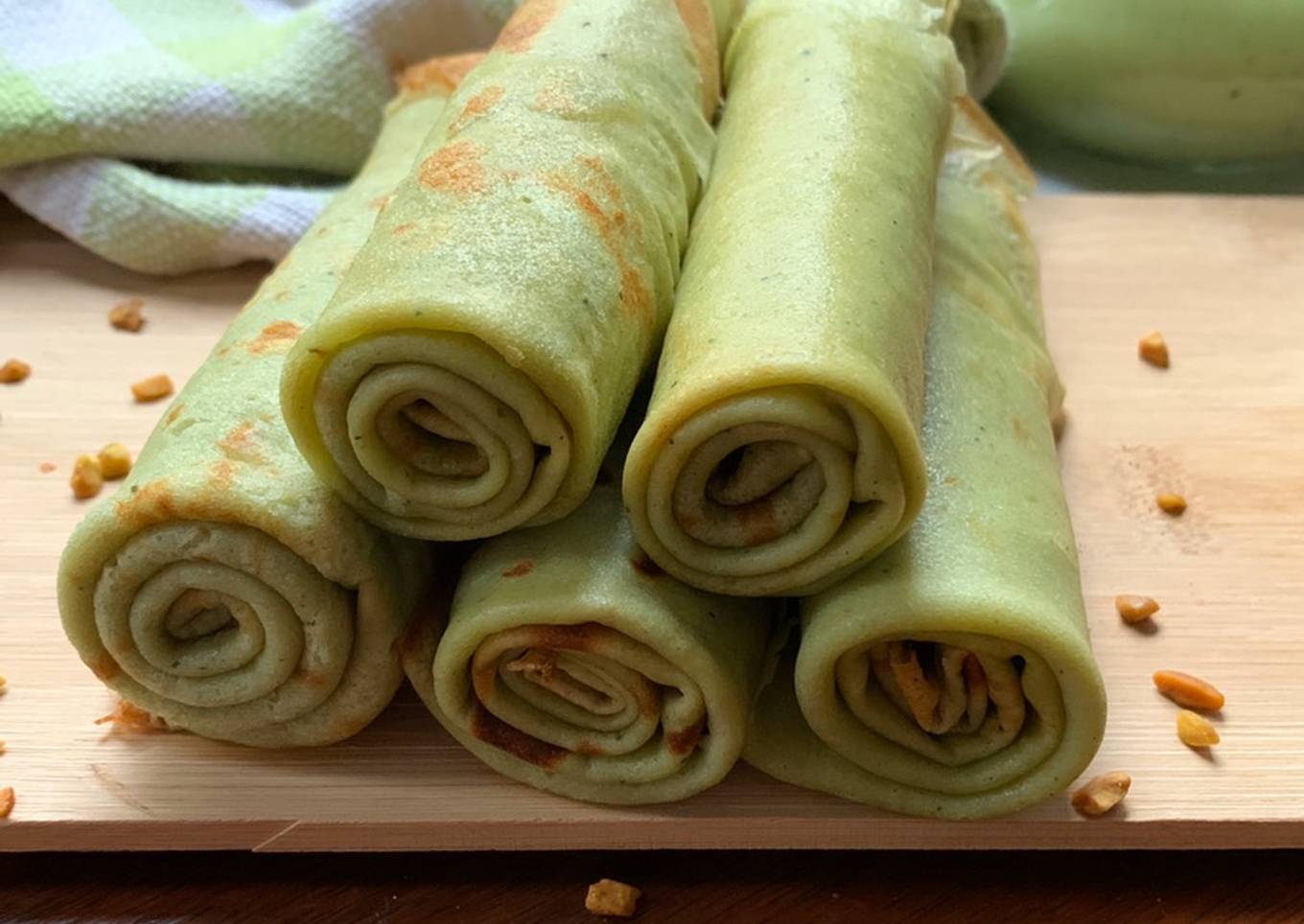 ☆Crêpes à la Pistache☆