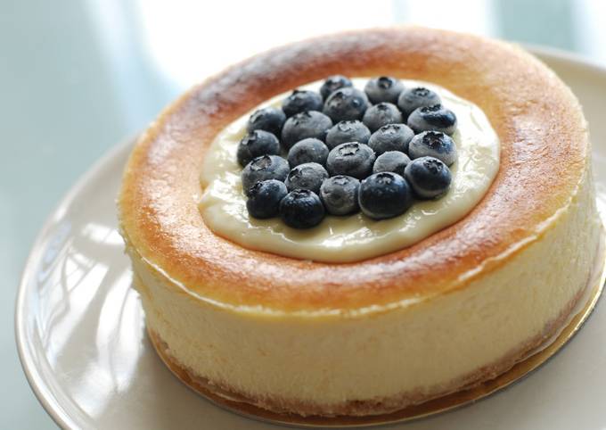 How to Make Quick New York Cheesecake (6 Inches)