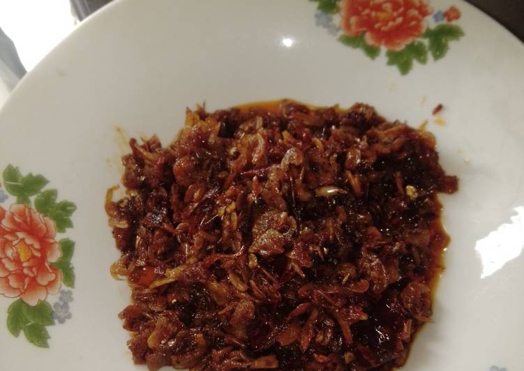 Sambal udang kering