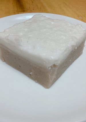 รูปของ ขนมเผือกนึ่งหน้ากะทิ