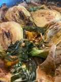 Pak Choi com Cogumelos e Caju