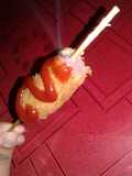 Banderillas con salchicha y queso!!