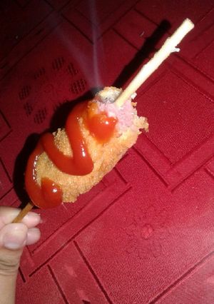 Una foto de Banderillas con salchicha y queso!!