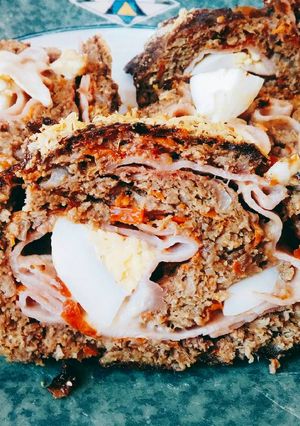 Una foto de Arrollado de carne fácil
