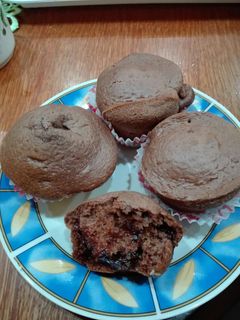 Csokis muffin recept fotója