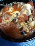 Pizza Topping Soup
