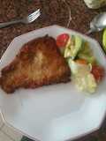 Lomo de cerdo empanado