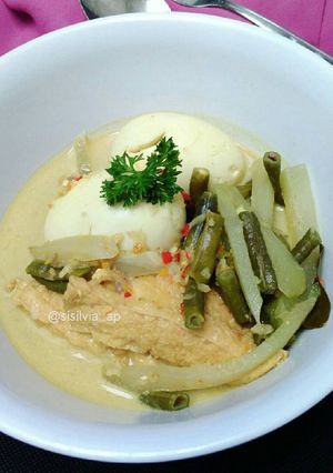 Foto resep Lontong sayur medan