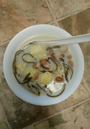 Hình của món Chè bà ba công thức đơn giản.
