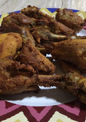 Foto resep Ayam ungkep kuning sehat ala Airfryer