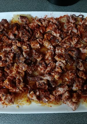 Una foto de Pulpo mallorquín a la gallega