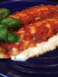 Three Cheese, Spinach and Ham Cannelloni