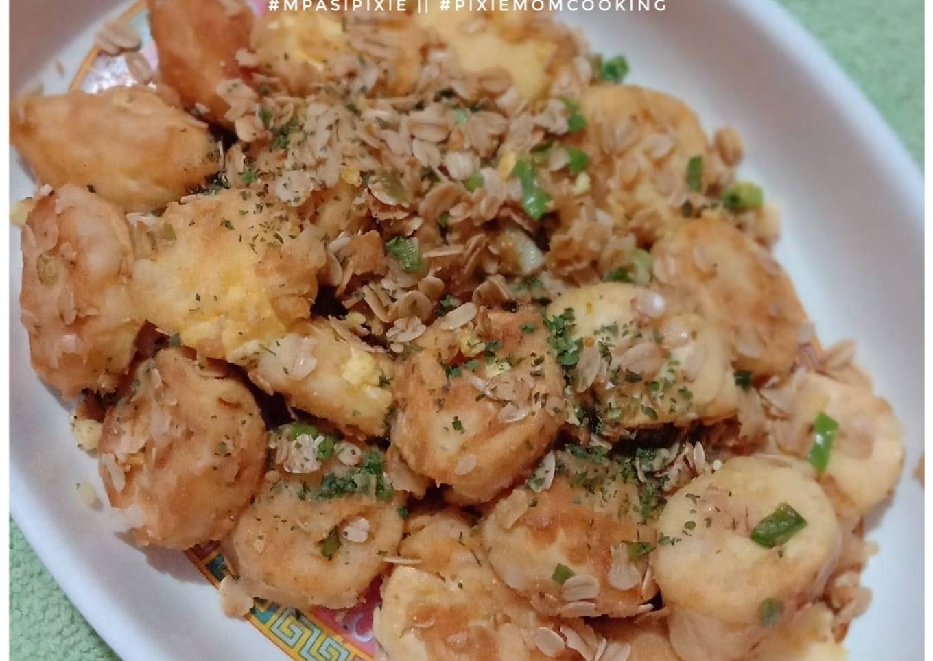 Mpasi| Bekel suami| Tofu tepung oat