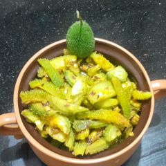 Spiny gourd sabji A picture of Spiny gourd sabji.