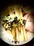 Asperges à la pointe de Tabasco