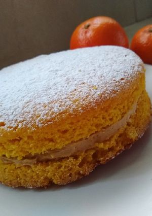 Una foto de Torta de mandarina