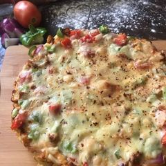 A picture of Pizza Cake.
