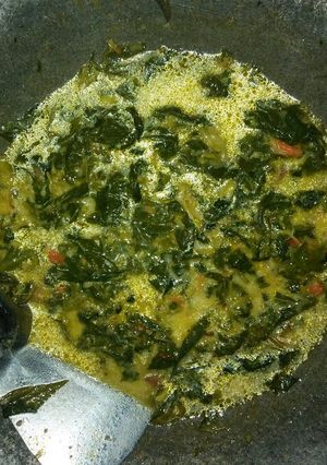 Foto resep Sayur santen daun singkong