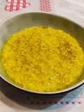 Risotto with Turmeric, Lemon, Black Pepper, and Chamomile Broth