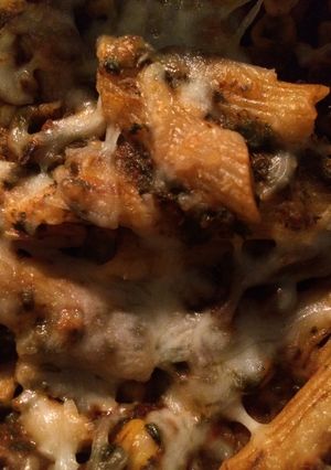 A picture of Gluten Free Corn & Spinach Pasta.