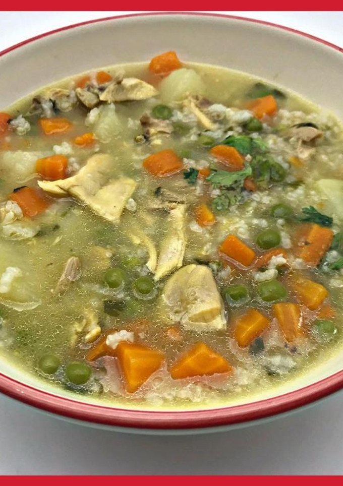 Una foto de Sopa de arroz
