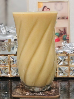 Una foto de Batido de banana 🍌 y mango 🥭