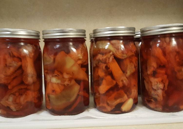 Steps To Prepare Ultimate Pickled Pig Trotters Go Cook