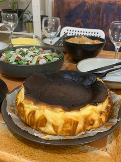A picture of Basque Burnt Cheesecake.