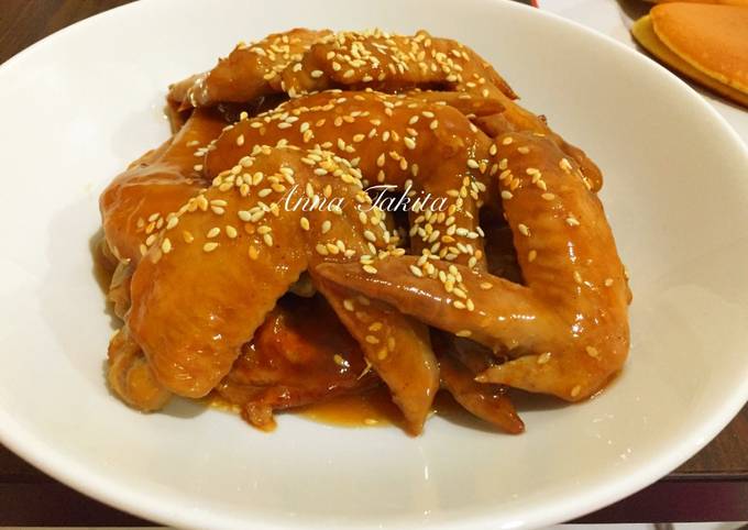 Sesame Chicken Wings (Sayap Ayam Bumbu Wijen)