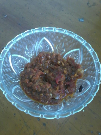 Langkah Gampang Menyiapkan Resep Sambal terasi goreng meringis yang Uenak Anti Ribet, Mantap Sekali