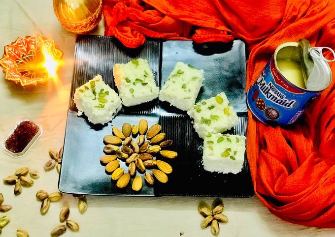 Recipe of Speedy Instant Custard Apple Kalakand