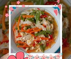 Resep Mudah Tumis sayur orak arik telur Enak Sempurna Resep Mudah Tumis sayur orak arik telur Enak Sempurna