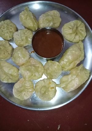 A picture of Veg Momos.