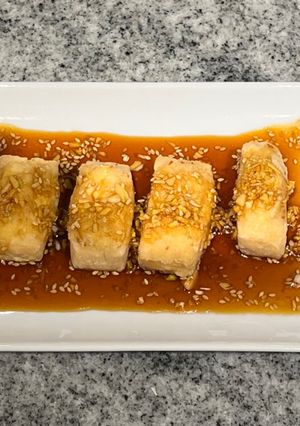 Foto resep Ginger Garlic Crispy Tofu