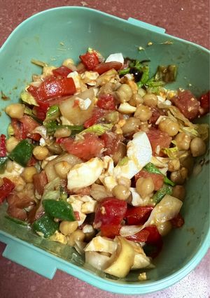 Una foto de Ensalada de garbanzos 3.0