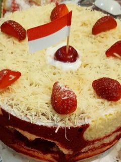 Foto resep Bolu kukus red velvet