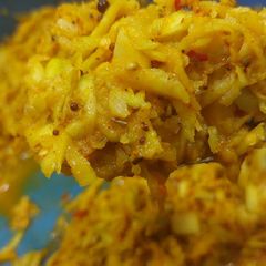 A picture of Chutney kairi pickle.