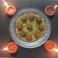 Haridal laddoo A picture of Haridal laddoo.