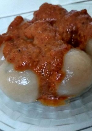 Foto resep Cilok isi Keju Bumbu Kacang