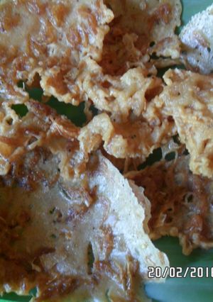 Foto resep peyek udang rebon