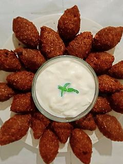 صورة لوصفة كبة مقلية