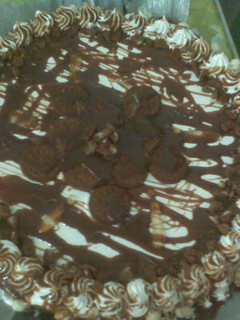 Una foto de Torta de Chocolate y Galletas Oreo