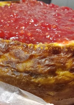 Una foto de Tarta de queso keto