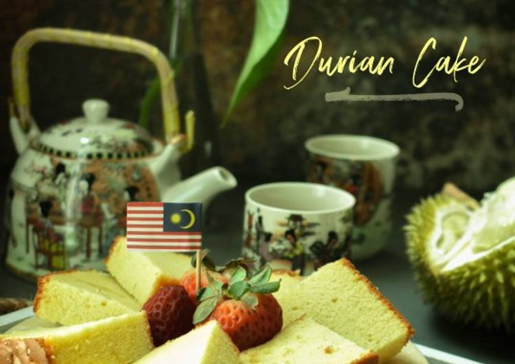 Resep Durian Cake, Sempurna
