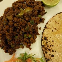 Mutton Peas Kheema A picture of Mutton Peas Kheema.