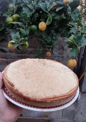 Una foto de Crumble de pera🍐