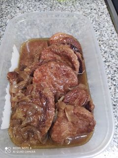 Una foto de Mini hamburguesitas en salsa Pedro Ximénez