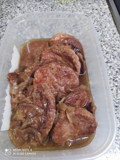 Una foto de Mini hamburguesitas en salsa Pedro Ximénez